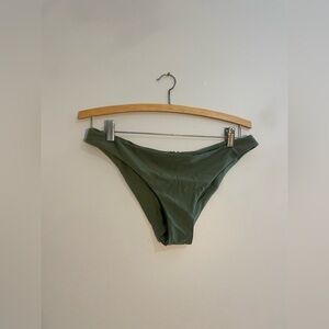 Cupshe Dark Green Bikini Swim Bottoms